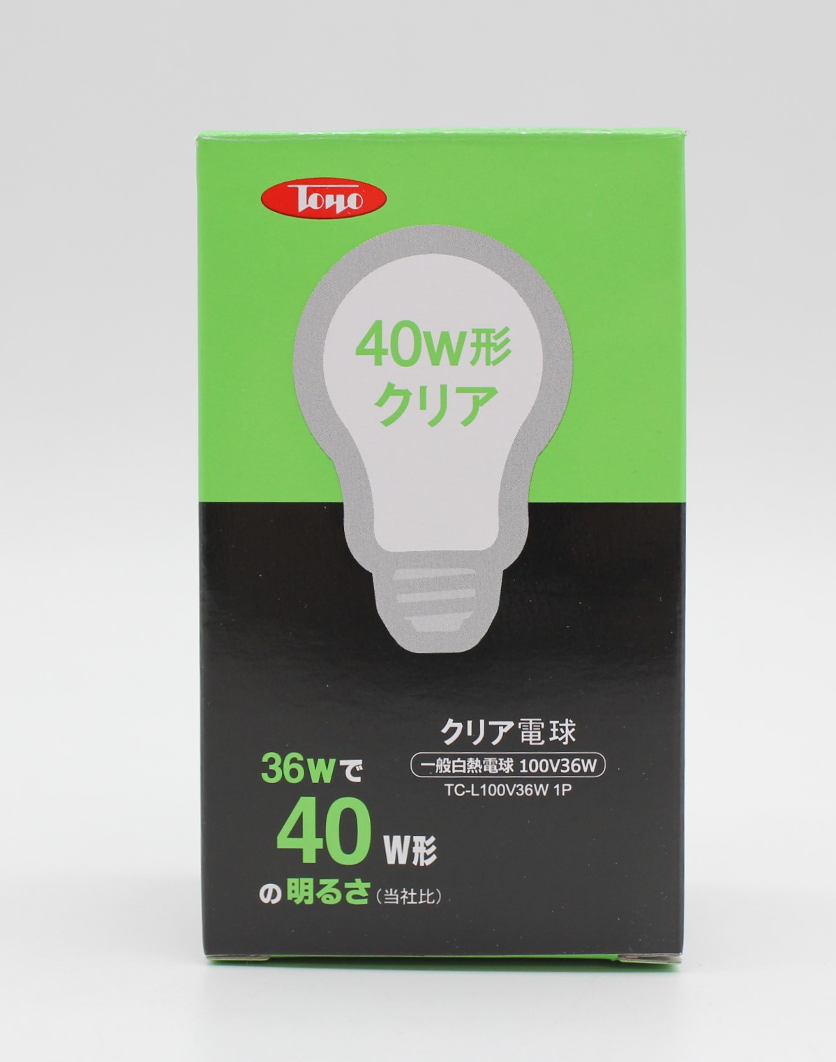 クリア電球　100Ｖ　36Ｗ