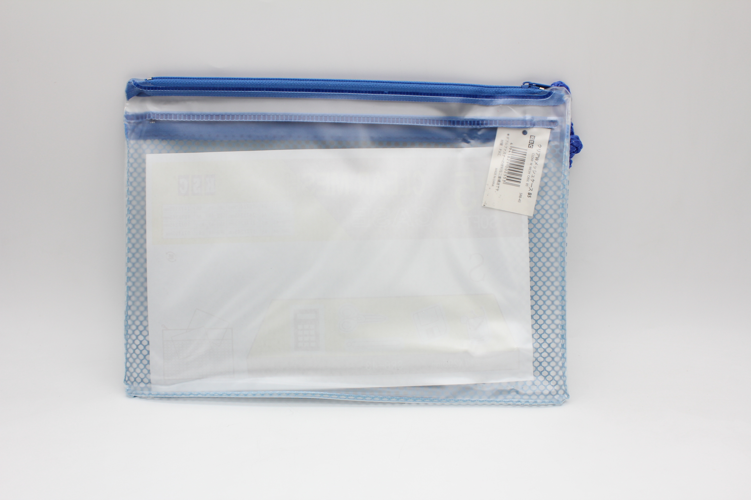 クリアＷメッシュケース　Ｂ５