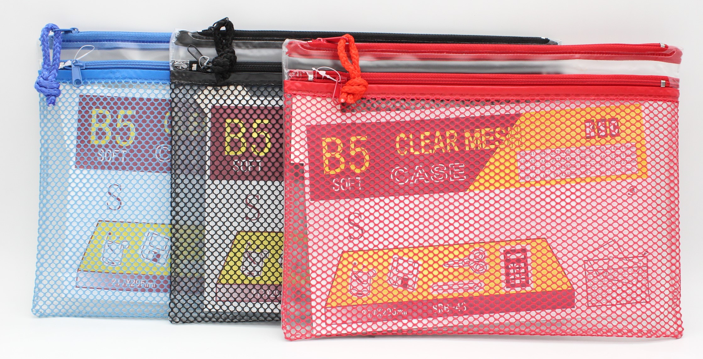 クリアＷメッシュケース　Ｂ５