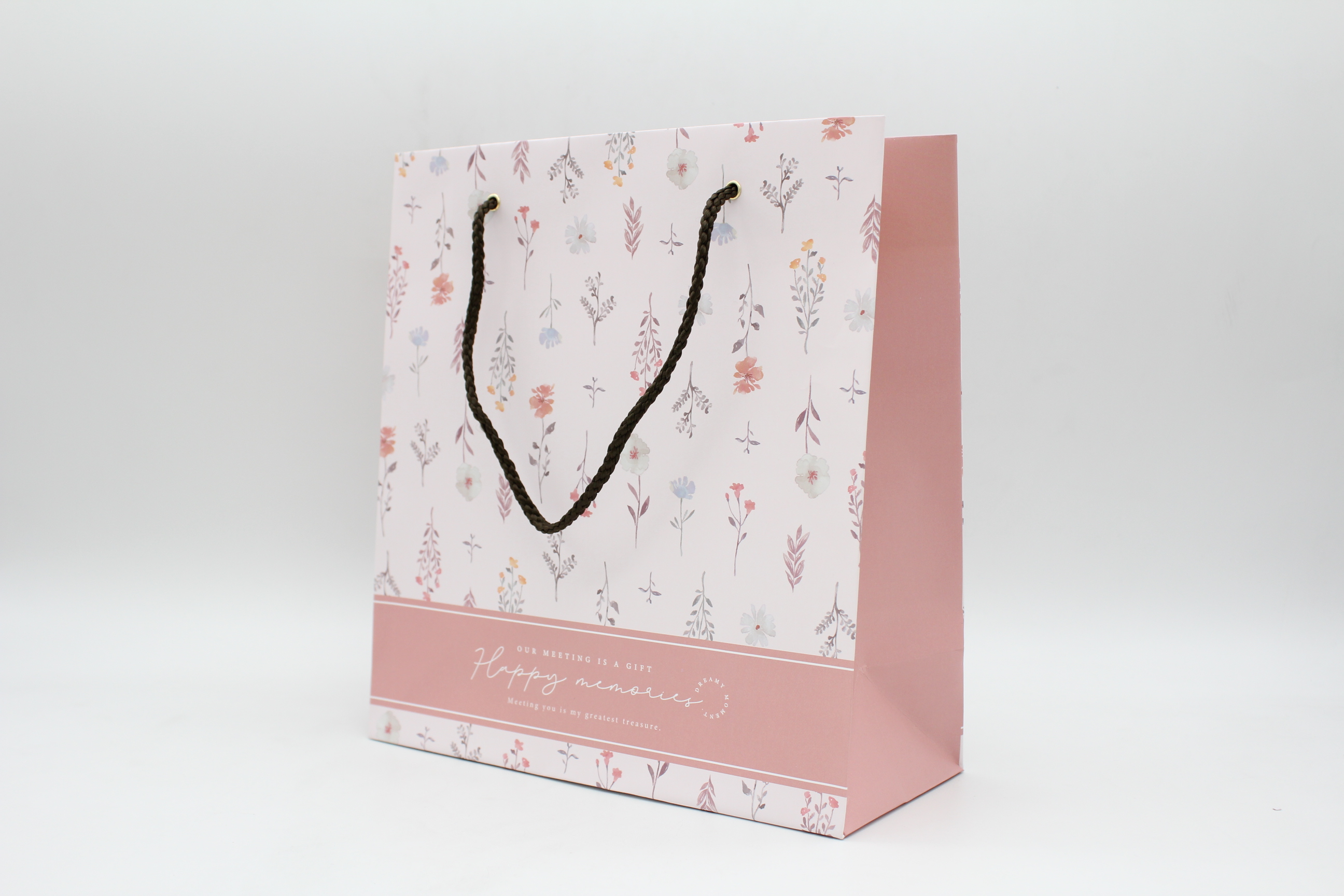 ペーパーバッグ(ｲﾗｽﾄ)　Ｍ　縦