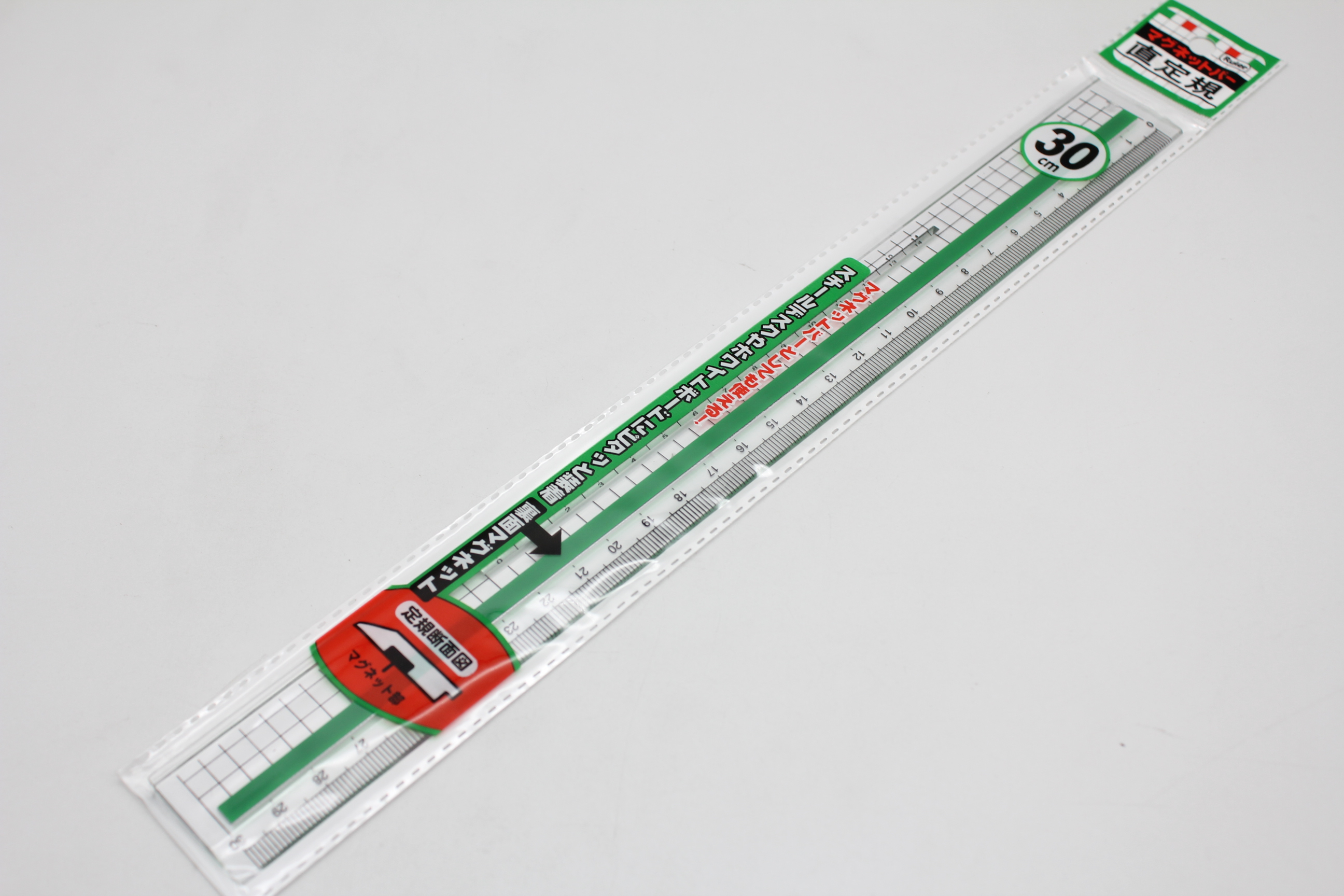 マグネットバー直定規　３０ｃｍ