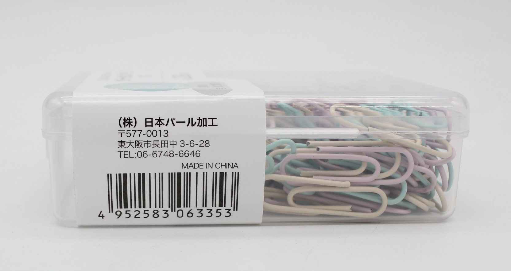 カラーゼムクリップ（大）28mm　約120P