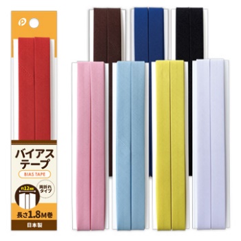 バイアステープ12mm巾X1.8M