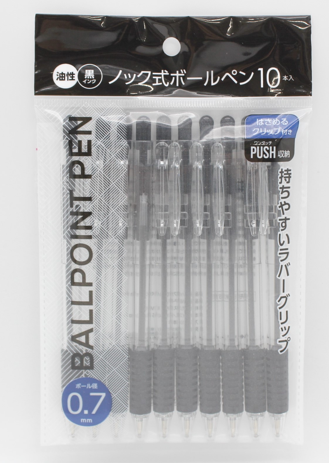 ﾉｯｸ式ﾎﾞｰﾙﾍﾟﾝ0.7MM 10PCS NBP-1-1Z