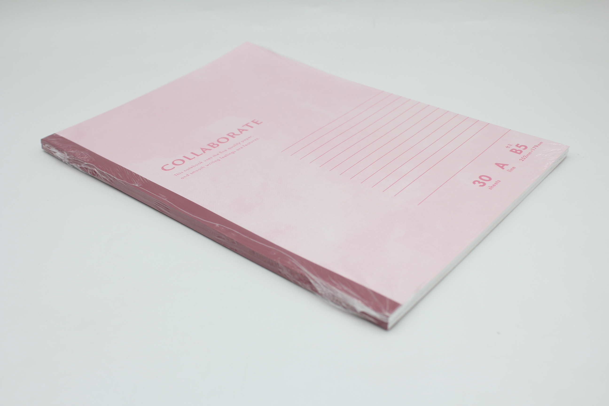 B5ノートA罫 30枚 2冊組