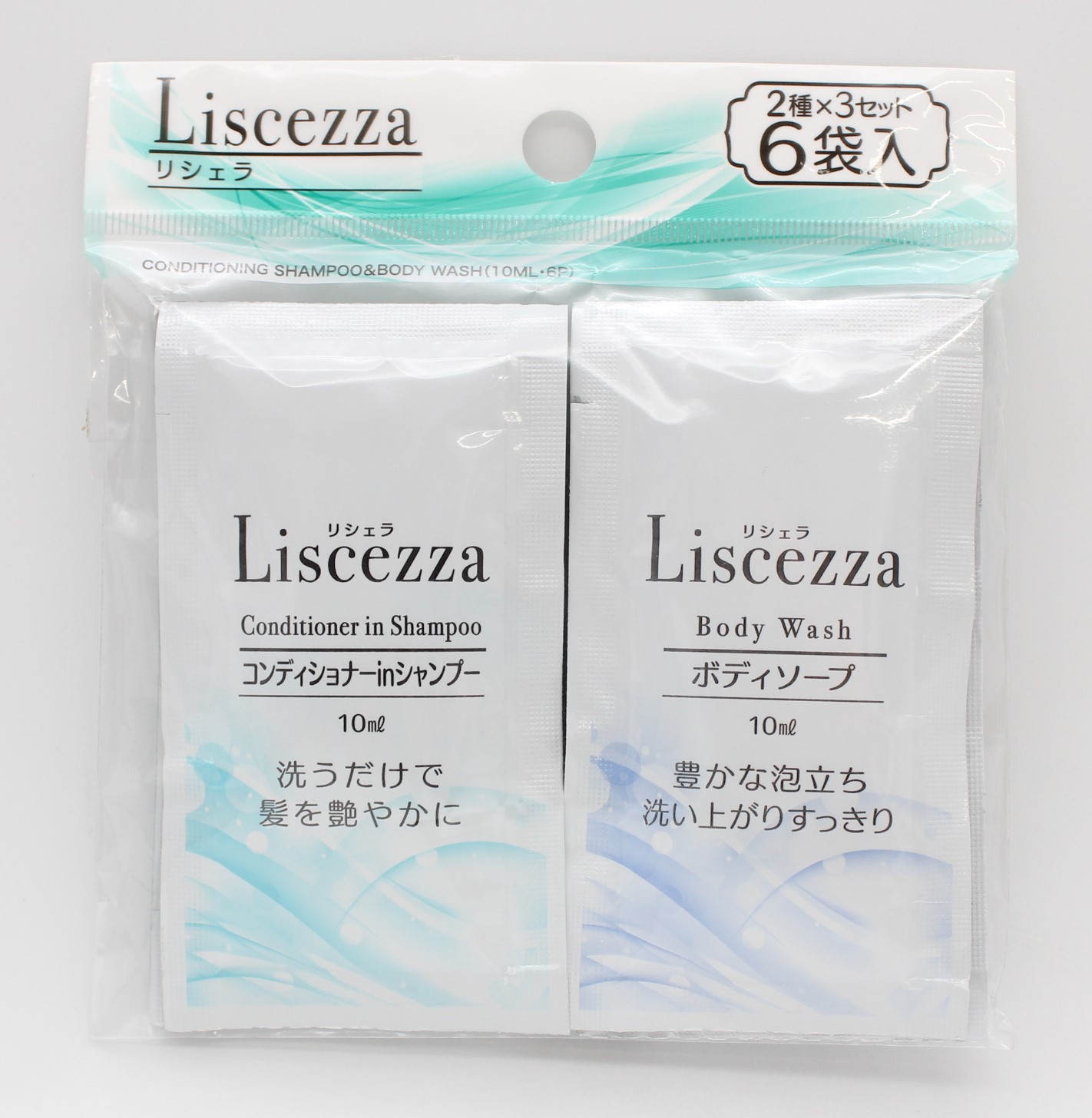 ﾘｼｪﾗｺﾝﾃﾞｨｼｮﾅinｼｬﾝﾌﾟ&ﾎﾞﾃﾞｨｿｰﾌﾟ10ml6袋