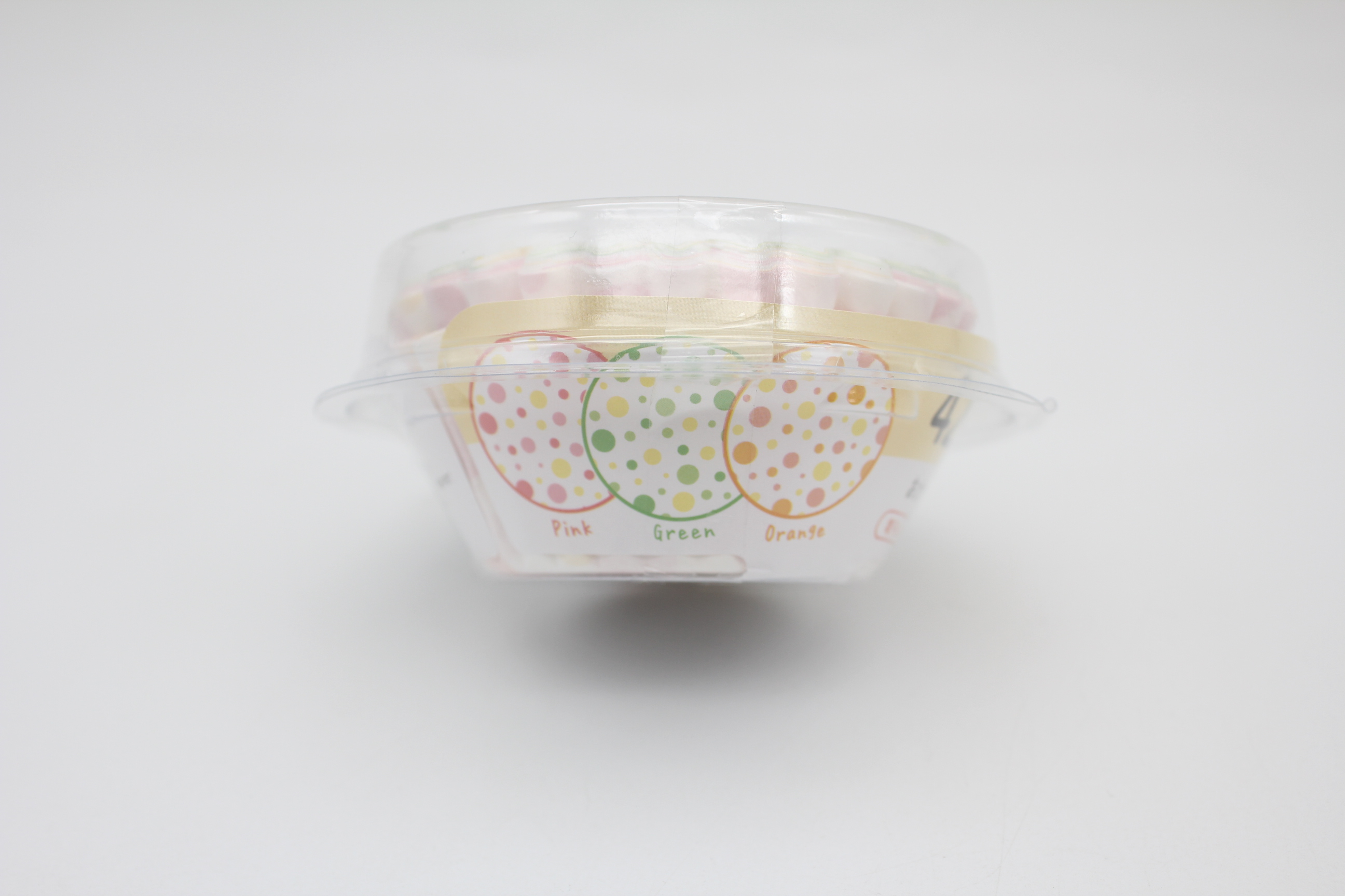 おかずカップドット柄　9号42枚入