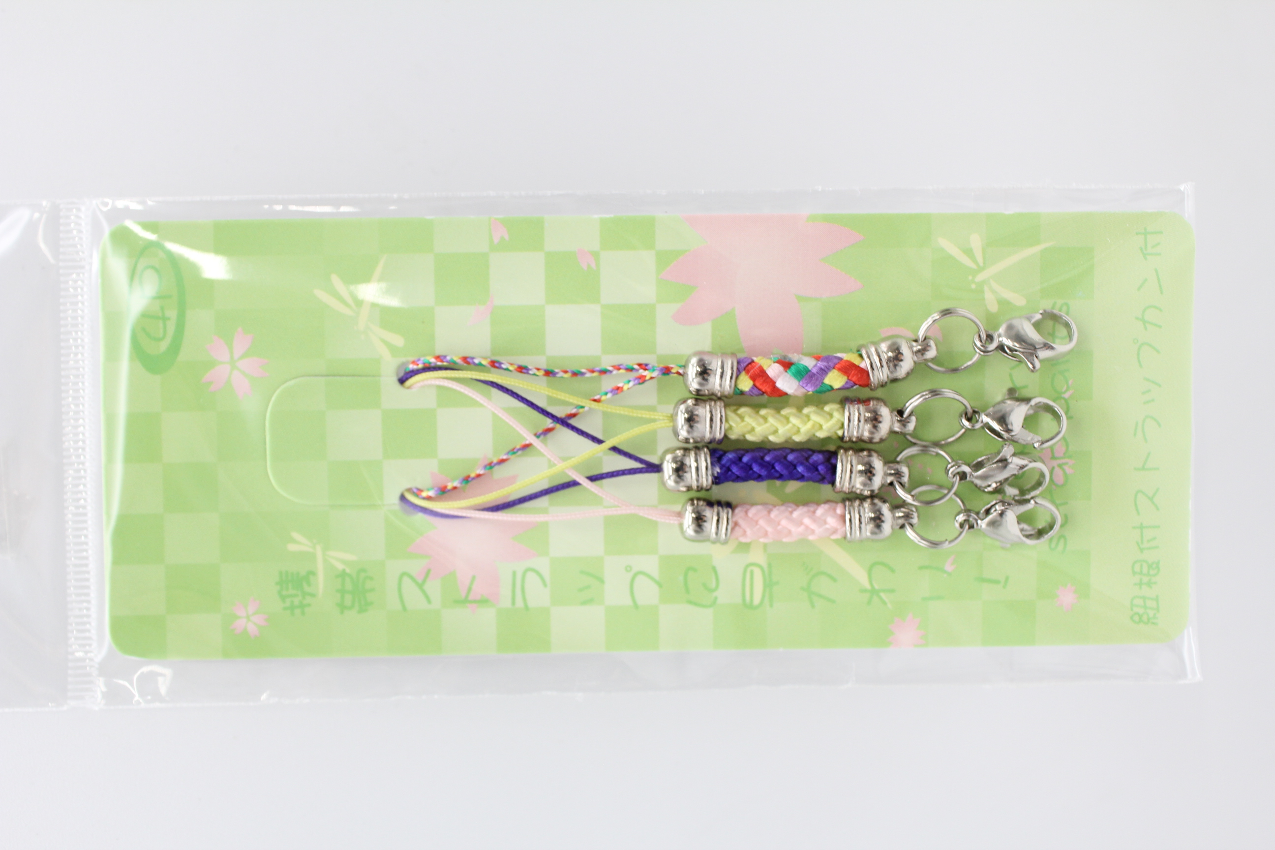 根付紐ストラップパーツ　４Ｐ