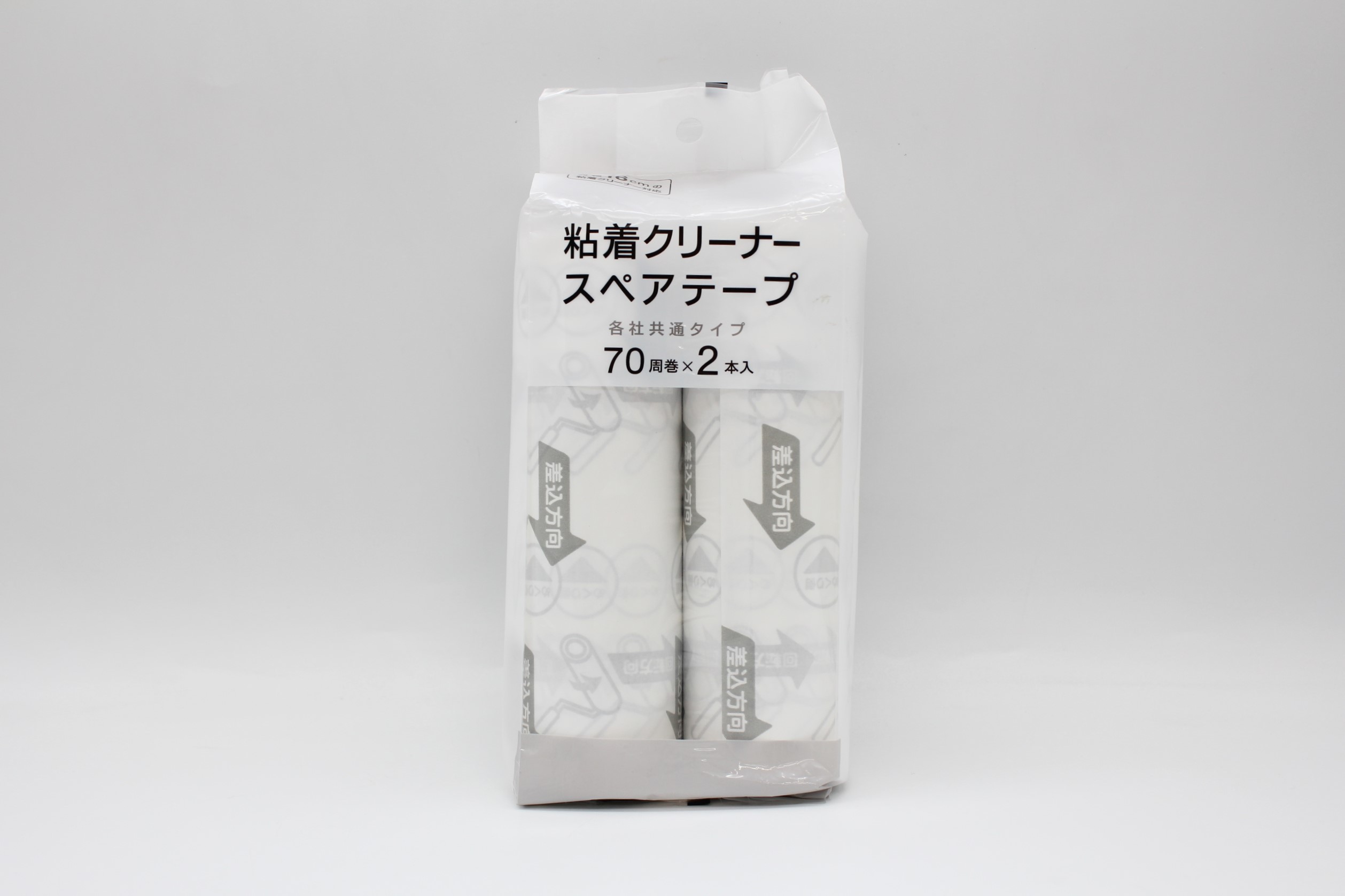 粘着スペアテープ　16cm　70周　2P