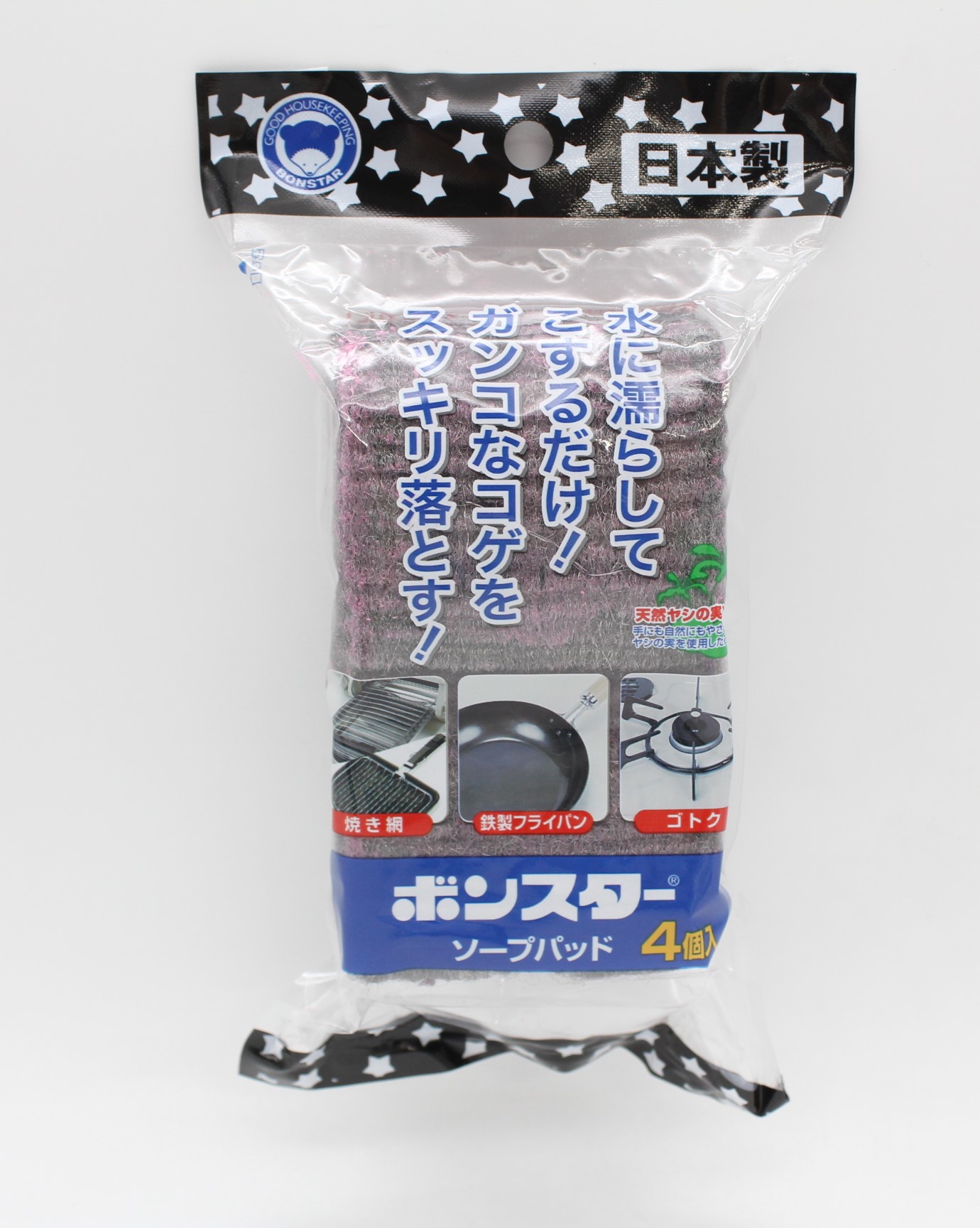 ボンスター・ソープパッド 4個入