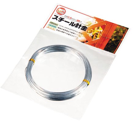 スチール針金　約φ0.9㎜　25m
