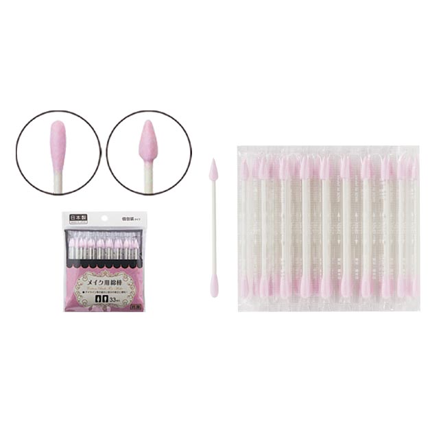 メイク用綿棒　33本