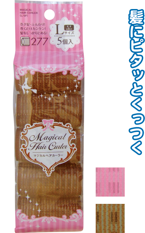 巻くだけｶﾝﾀﾝ!ﾏｼﾞｶﾙﾍｱｶｰﾗｰ(L･5個入)