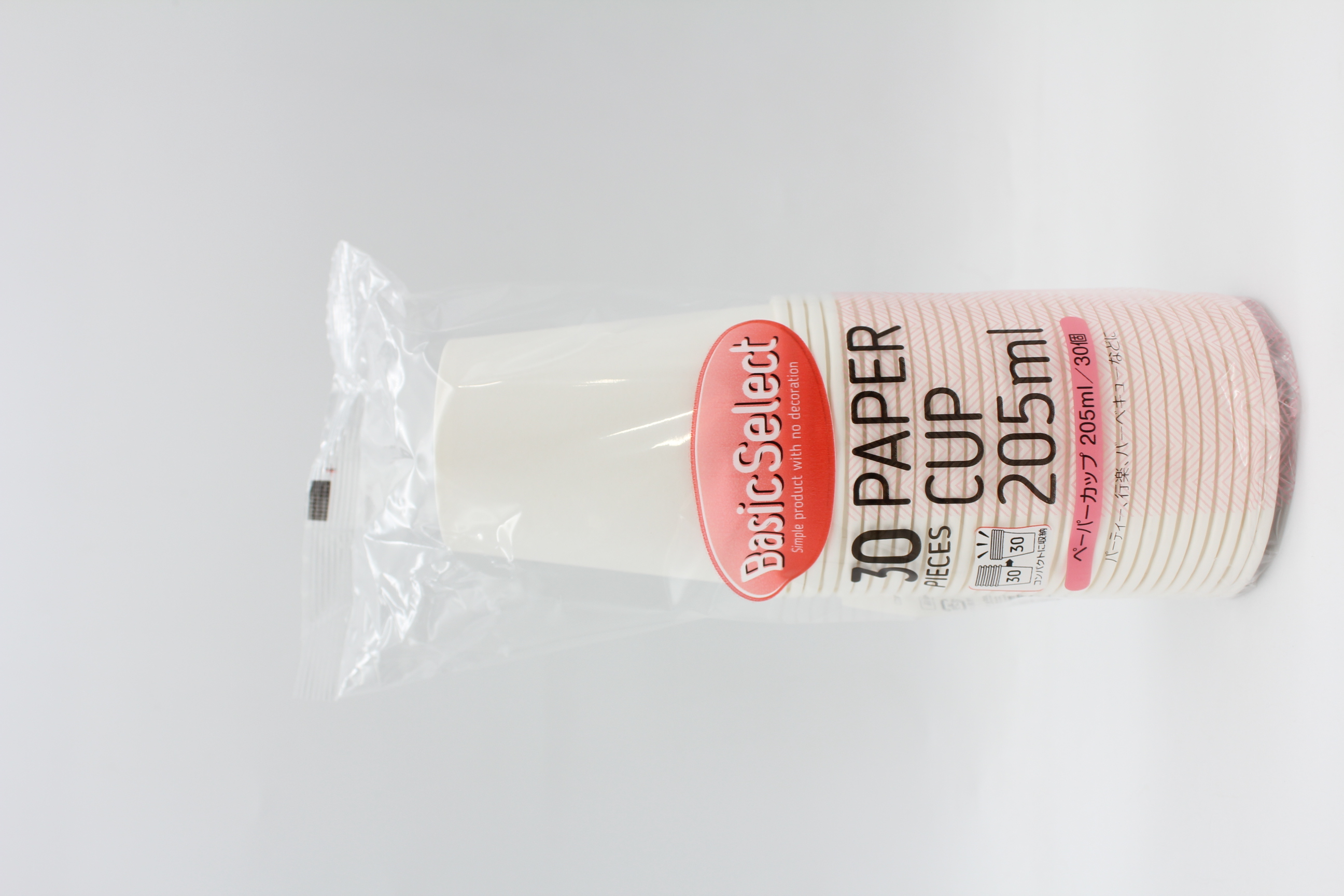 BSﾍﾟｰﾊﾟｰｶｯﾌﾟ205ml 30個入