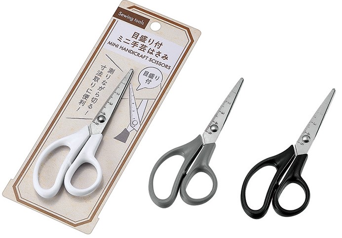 メモリ付きミニ手芸はさみ