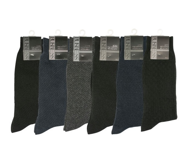 ビジネスソックス　織柄