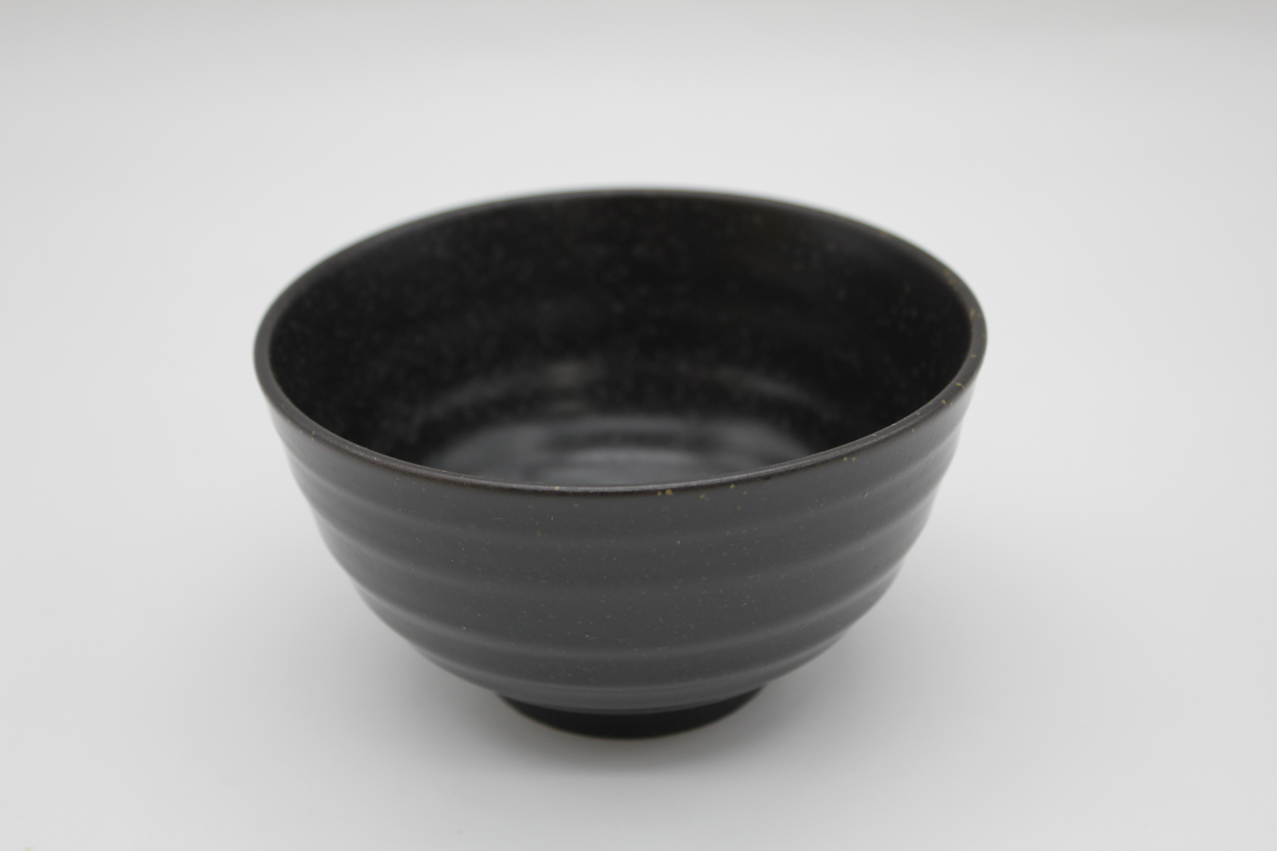 美濃焼　茶碗　黒