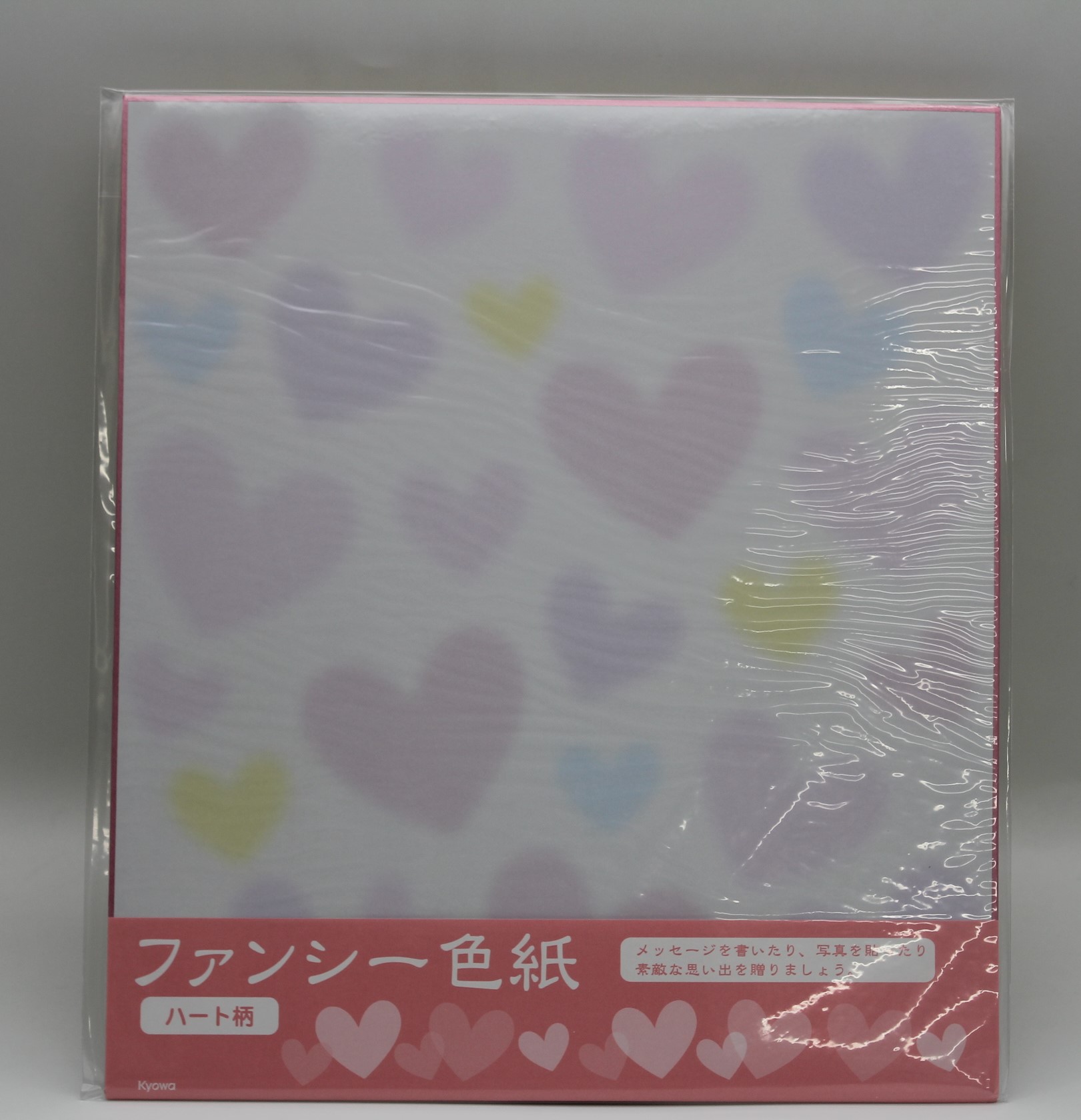 色紙　ハート柄　大