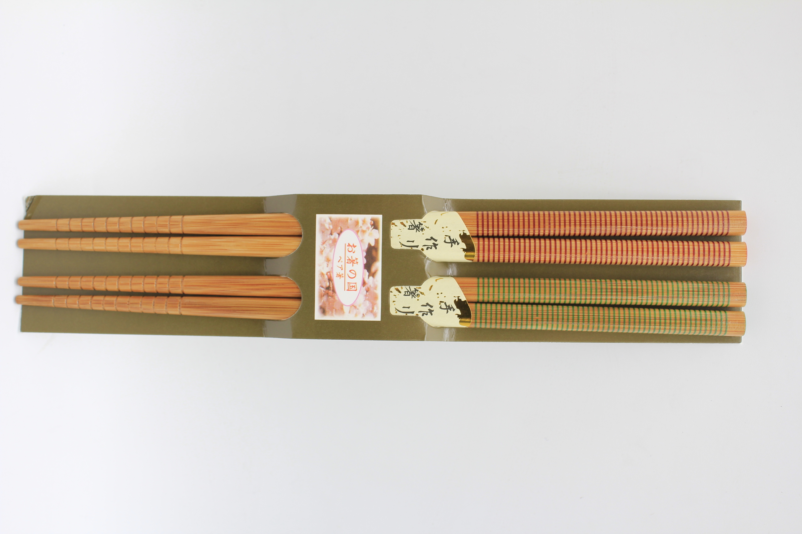 お箸の国ペア箸　２膳　ライン