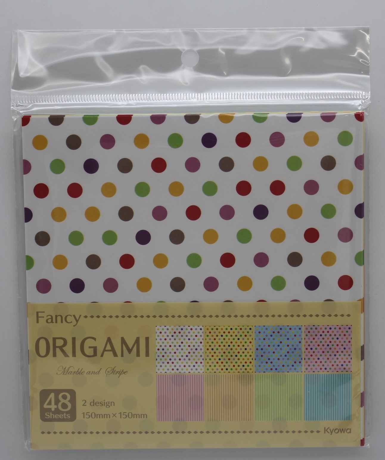 ﾌｧﾝｼｰおりがみ　ﾏｰﾌﾞﾙとｽﾄﾗｲﾌﾟ