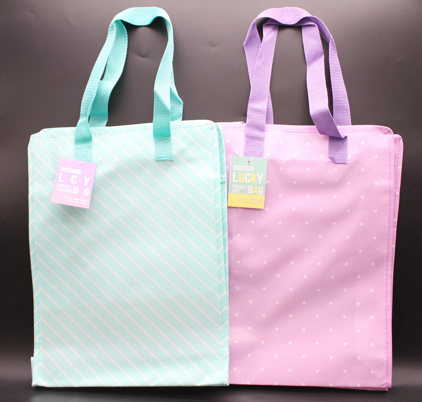 ｽﾎﾟｯﾄ　ﾌｧｽﾅｰ付きﾗｯｷｰﾊﾞｯｸﾞ　色ｱｿｰﾄ