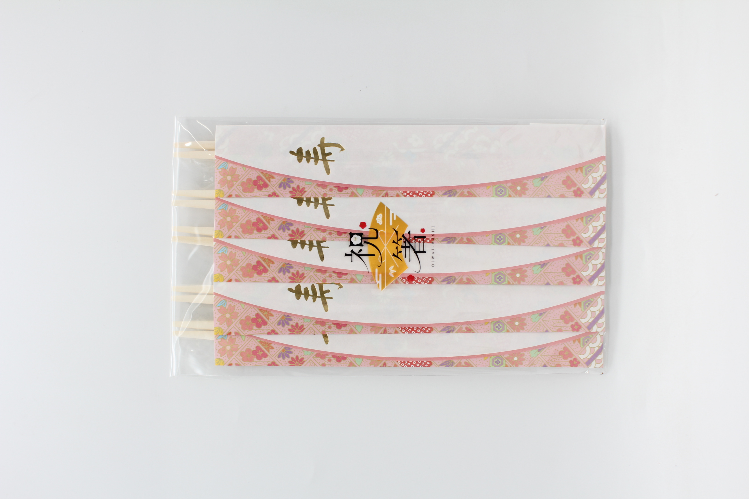 祝箸　花友禅三つ折５膳