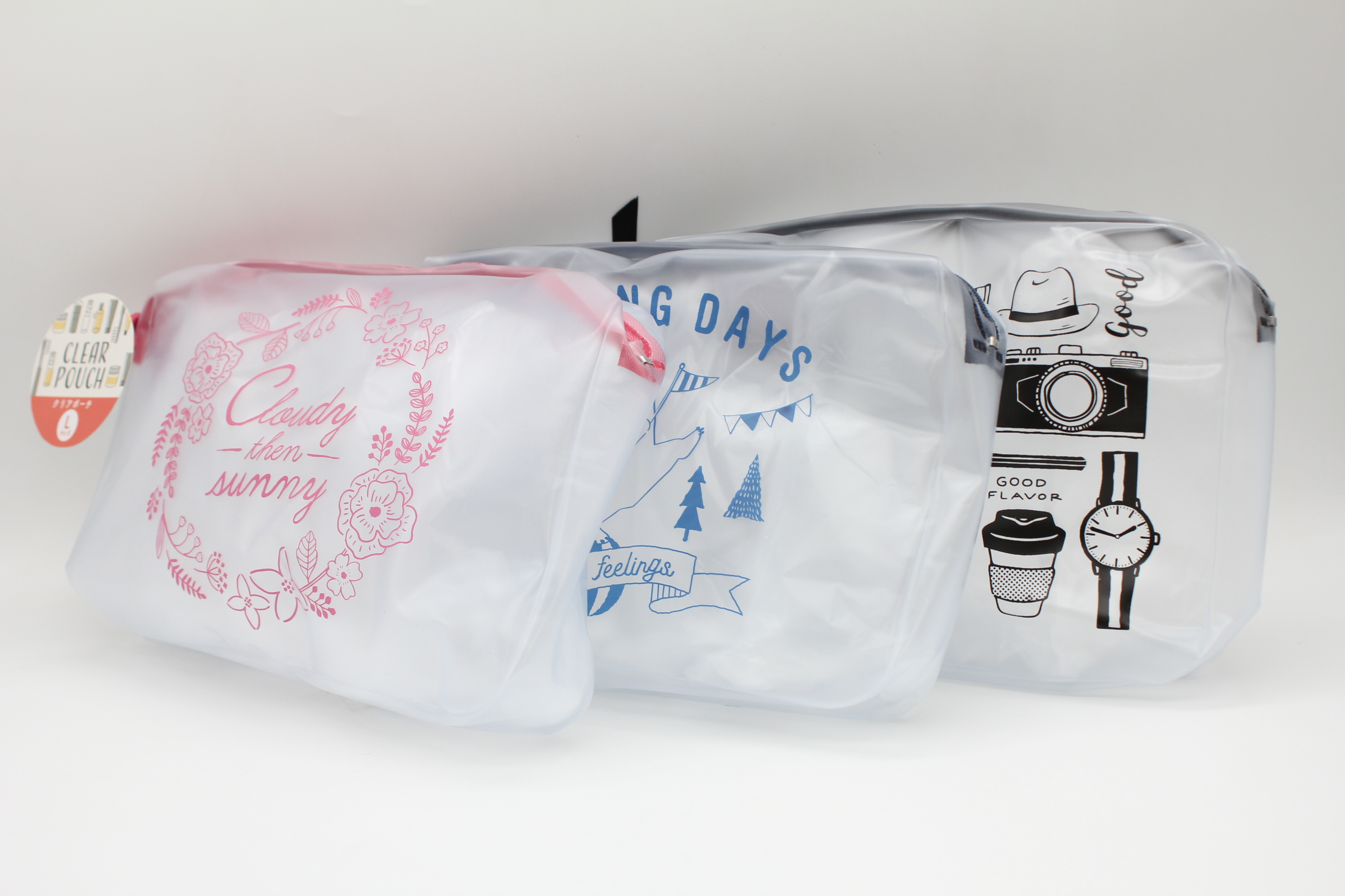 クリアーポーチL