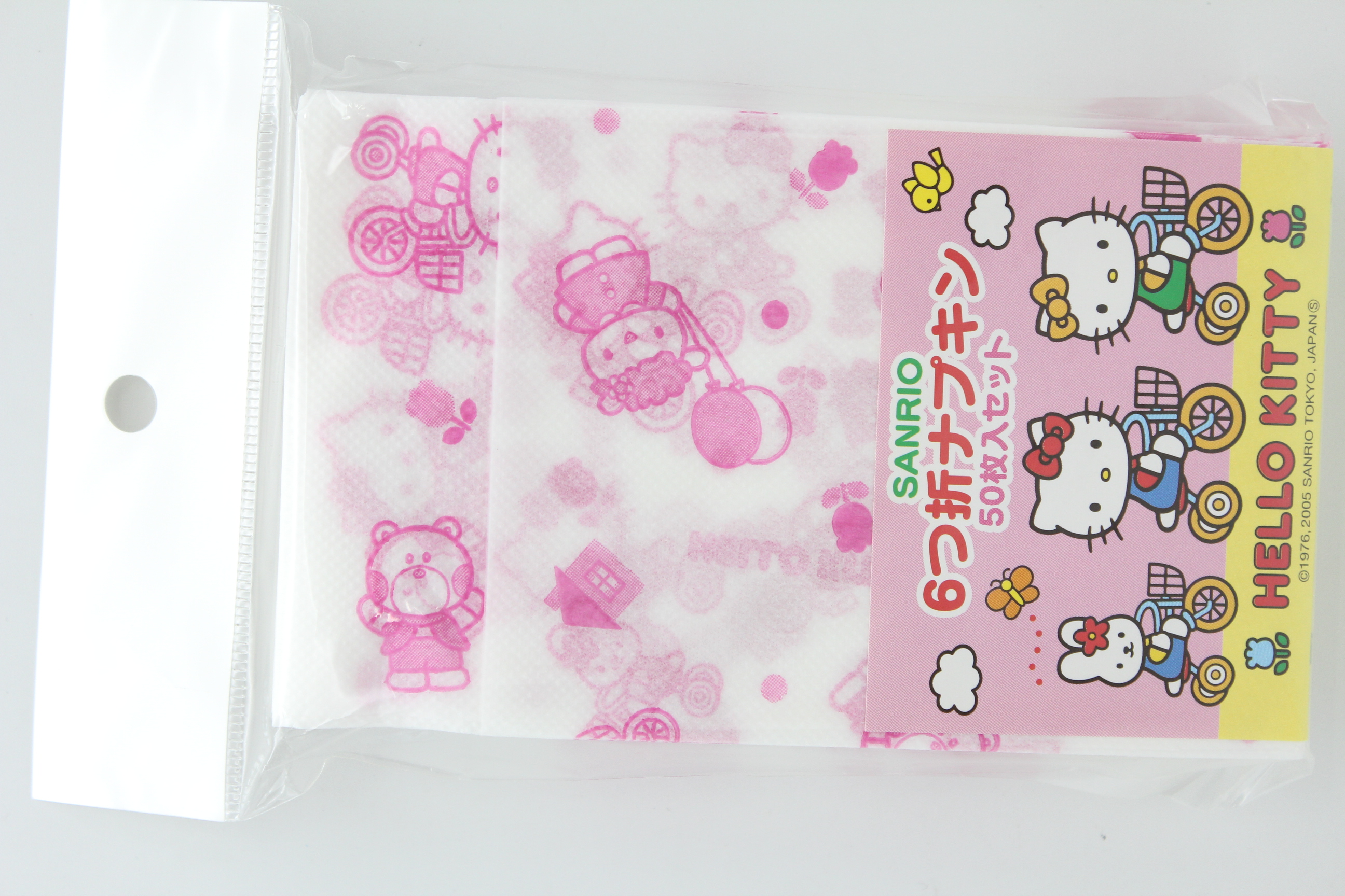 サンリオ6折ナプキン　50枚入　K/T