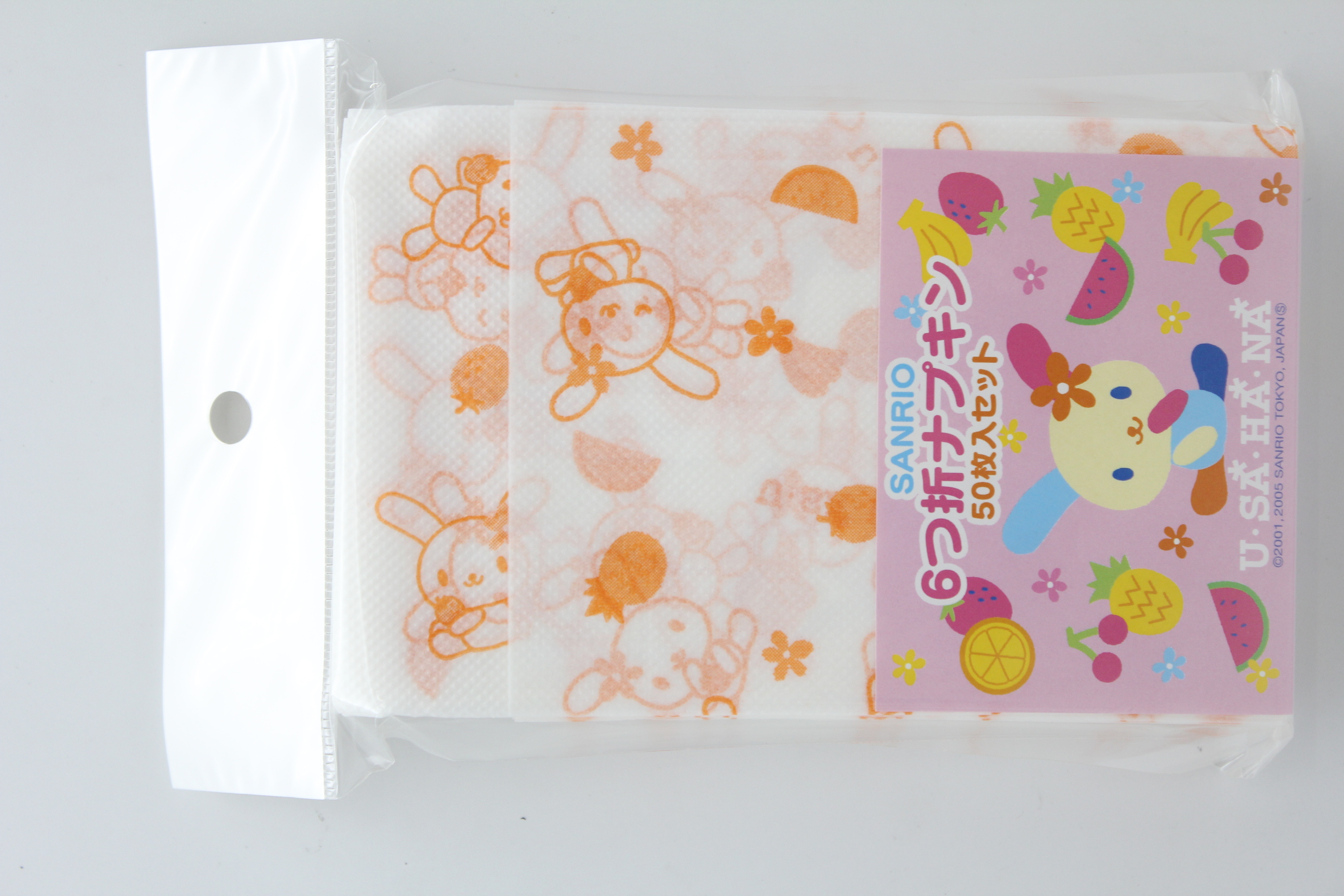 サンリオ6折ナプキン　50枚入　U/S