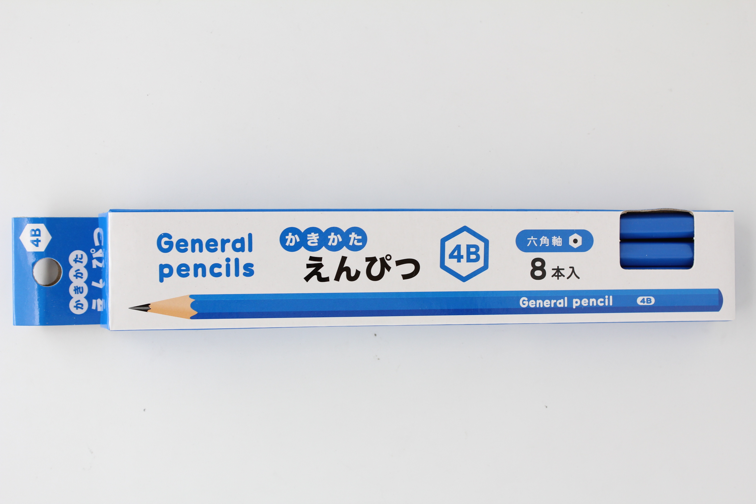鉛筆４Ｂ　8本入