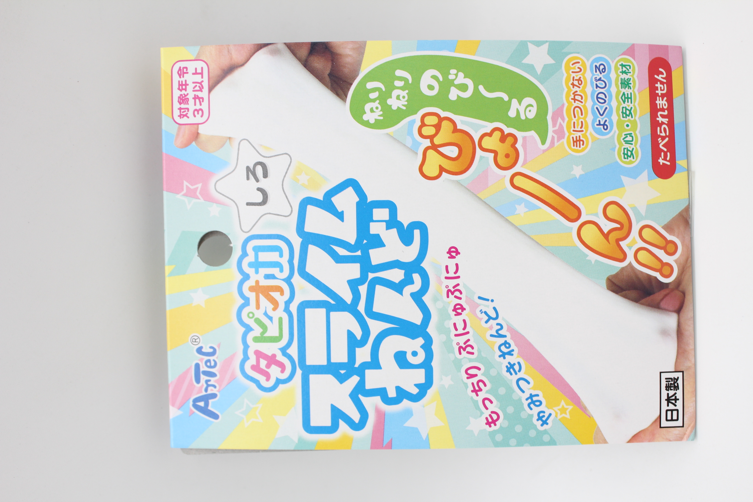タピオカスライムねんど　白　30ｇ