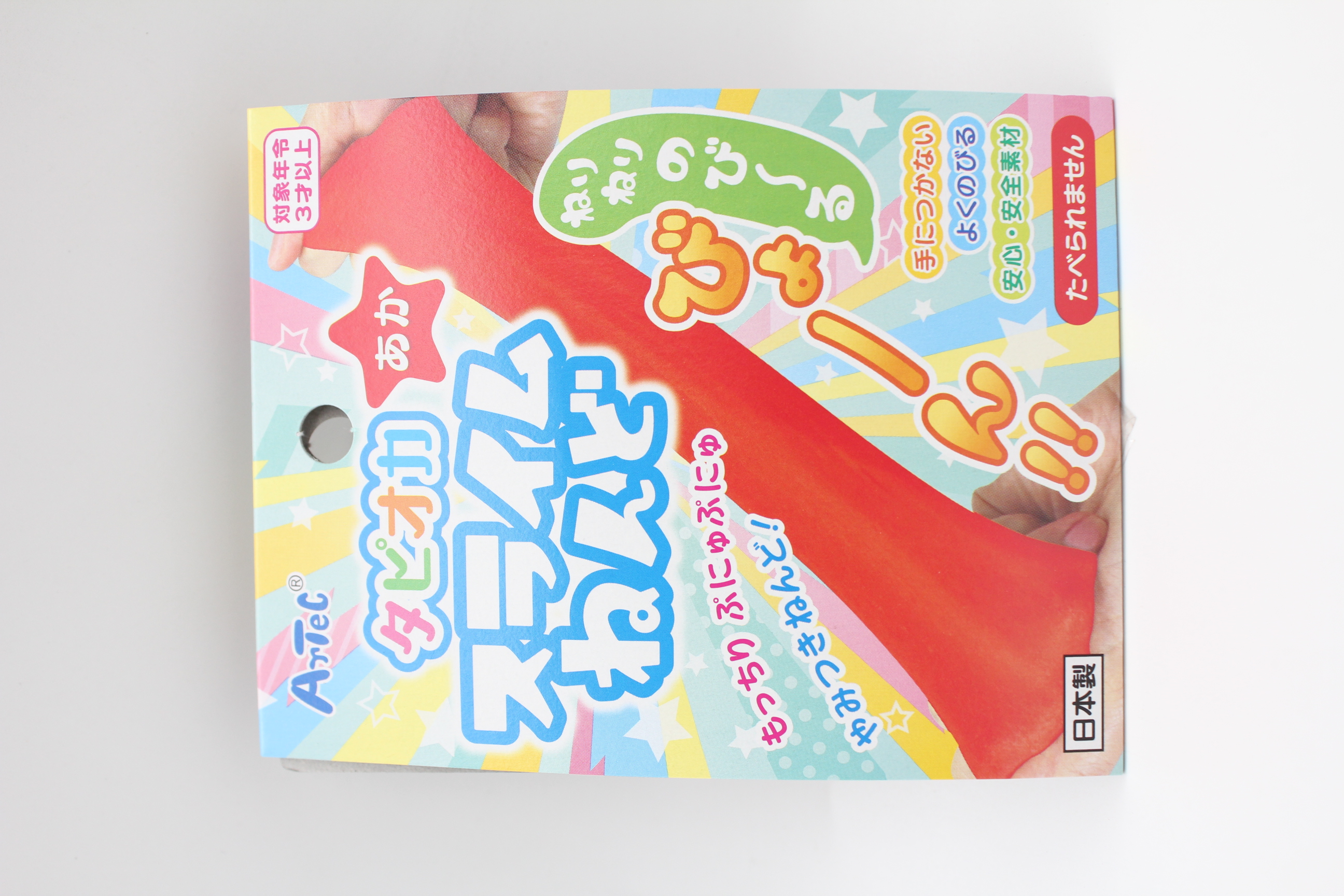 タピオカスライムねんど　赤　30ｇ