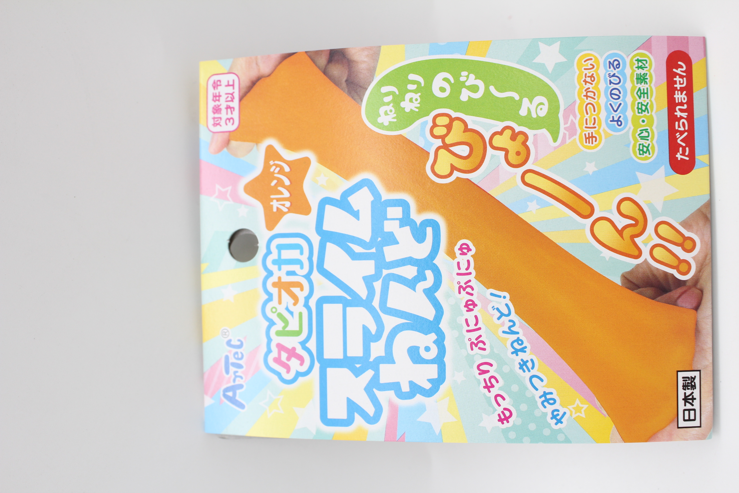 タピオカスライムねんど　ｵﾚﾝｼﾞ　30g