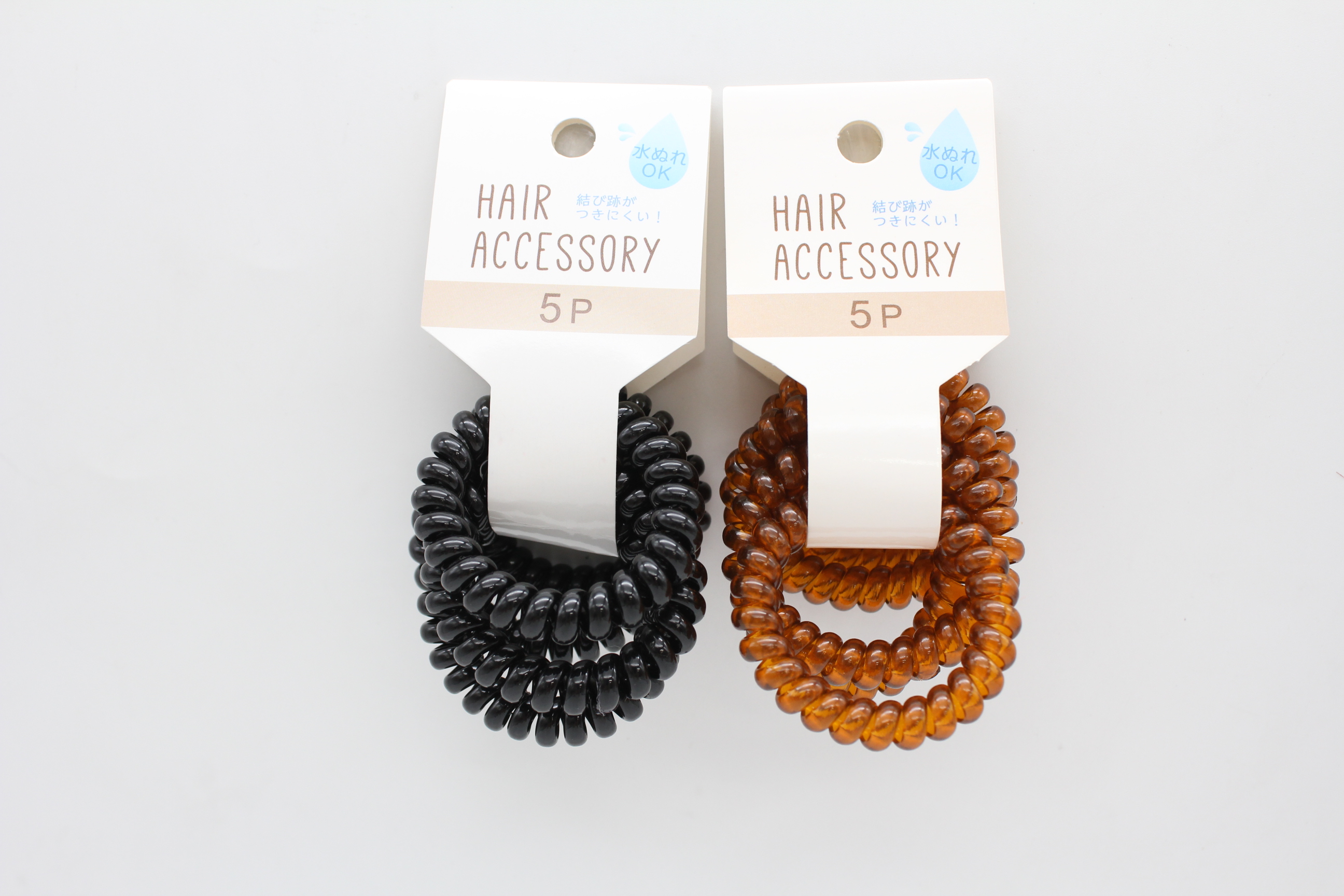 くるくるﾍｱｺﾞﾑ 5P ﾍﾞｰｼｯｸ QRG-7-1