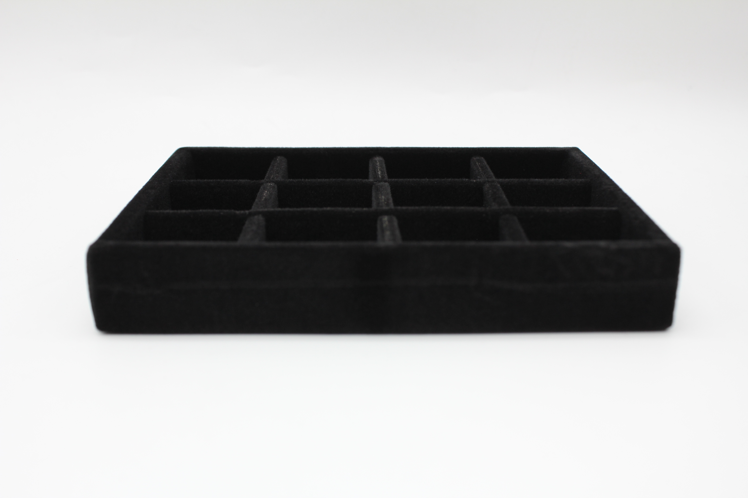 ｽﾎﾟｯﾄ　アクセサリートレイ12マス　ブラック