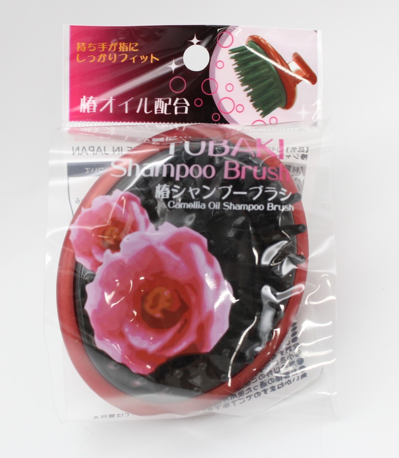椿シャンプー　ブラシ