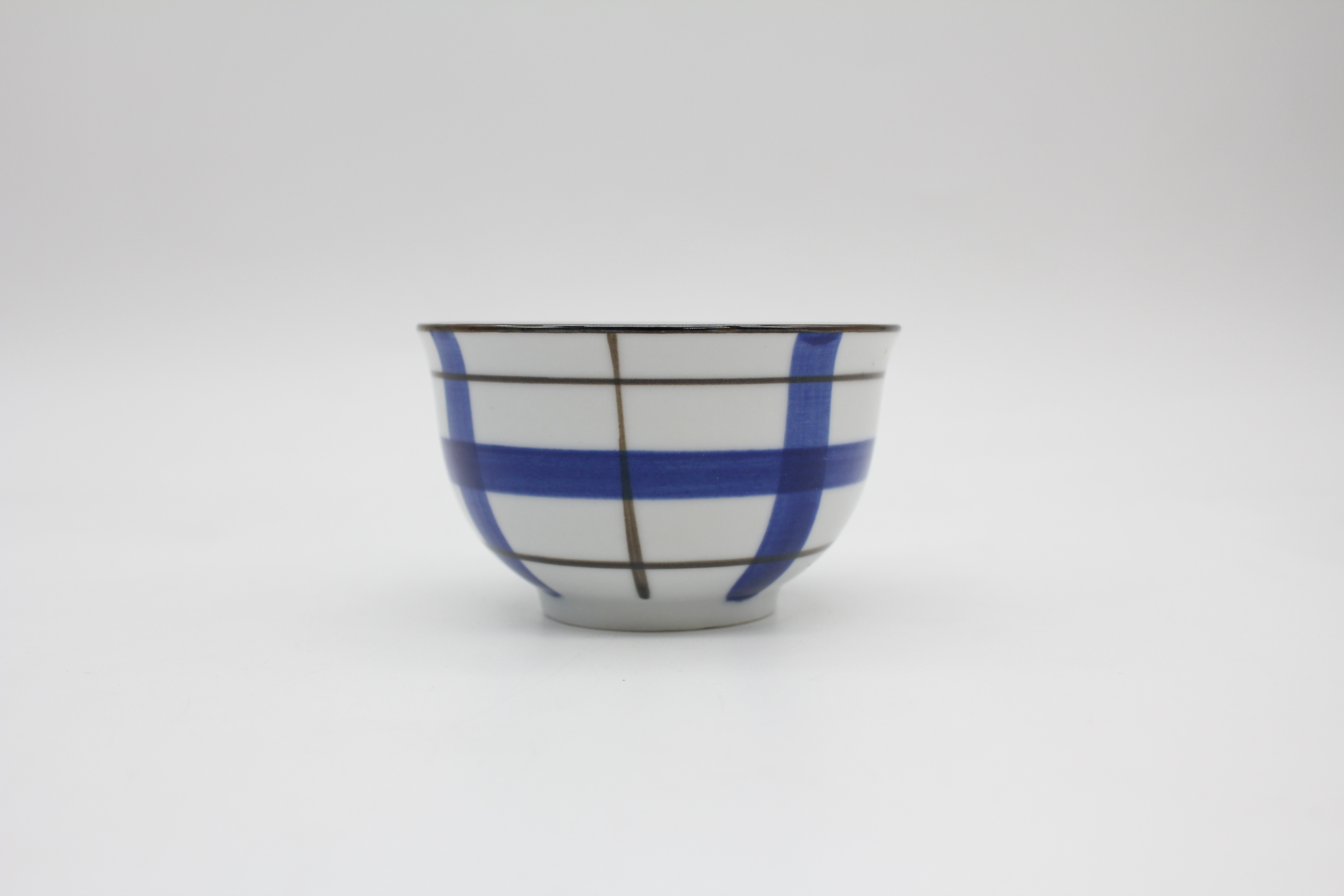 二色格子　煎茶