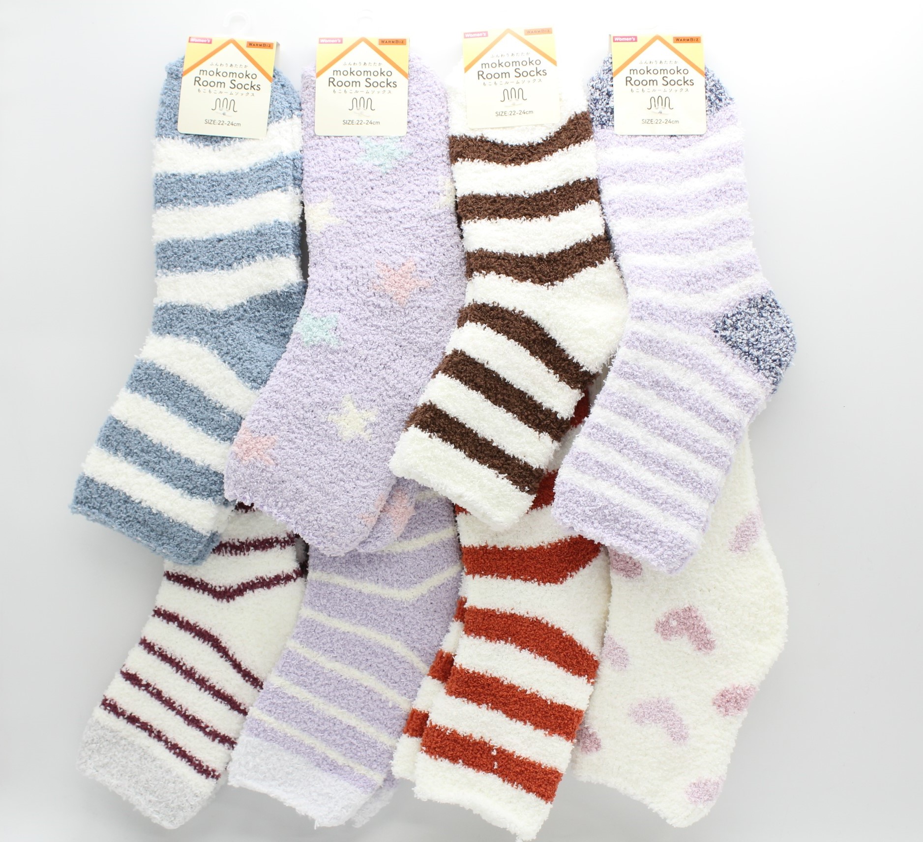 婦人もこもこｿｯｸｽ/柄こみｱｿｰﾄ