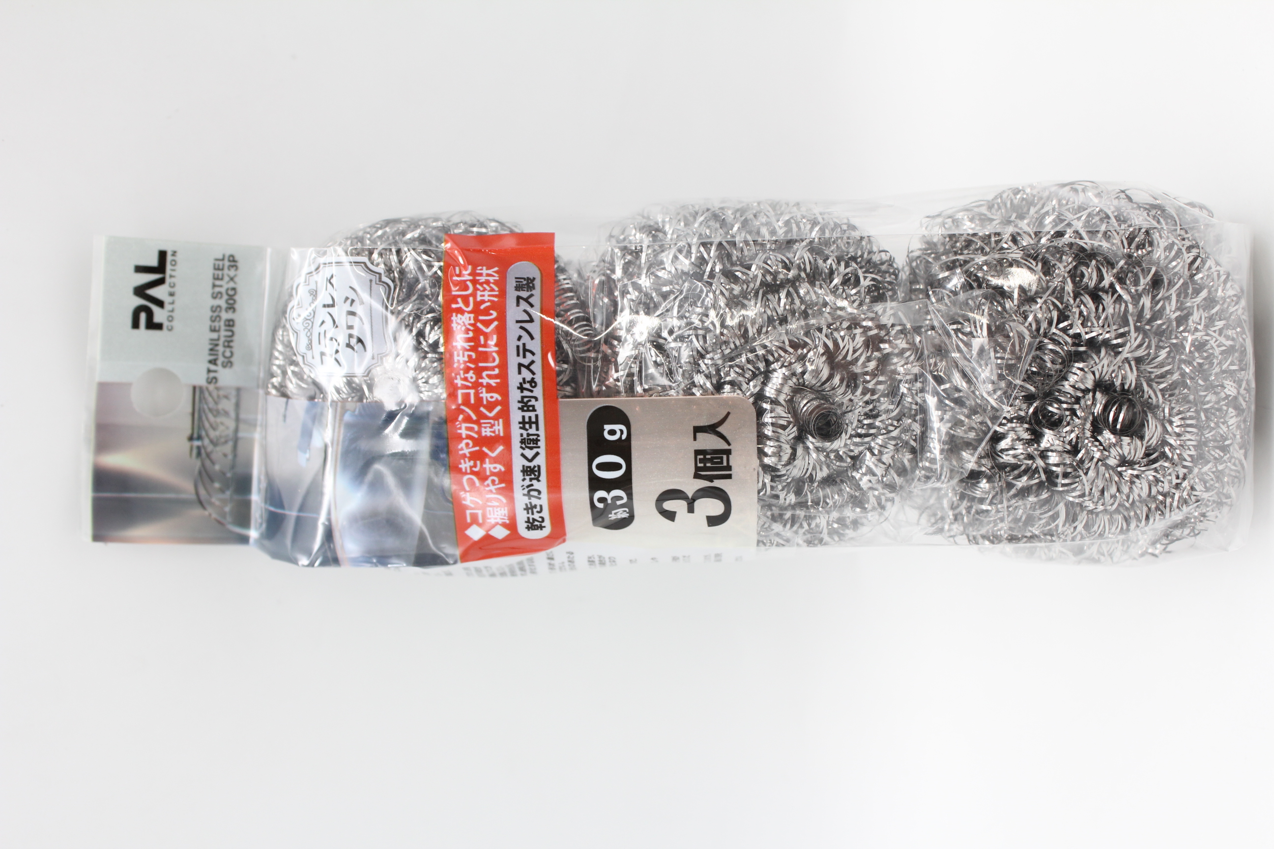 ＳＫステンレスタワシ３０ｇ  ３個入