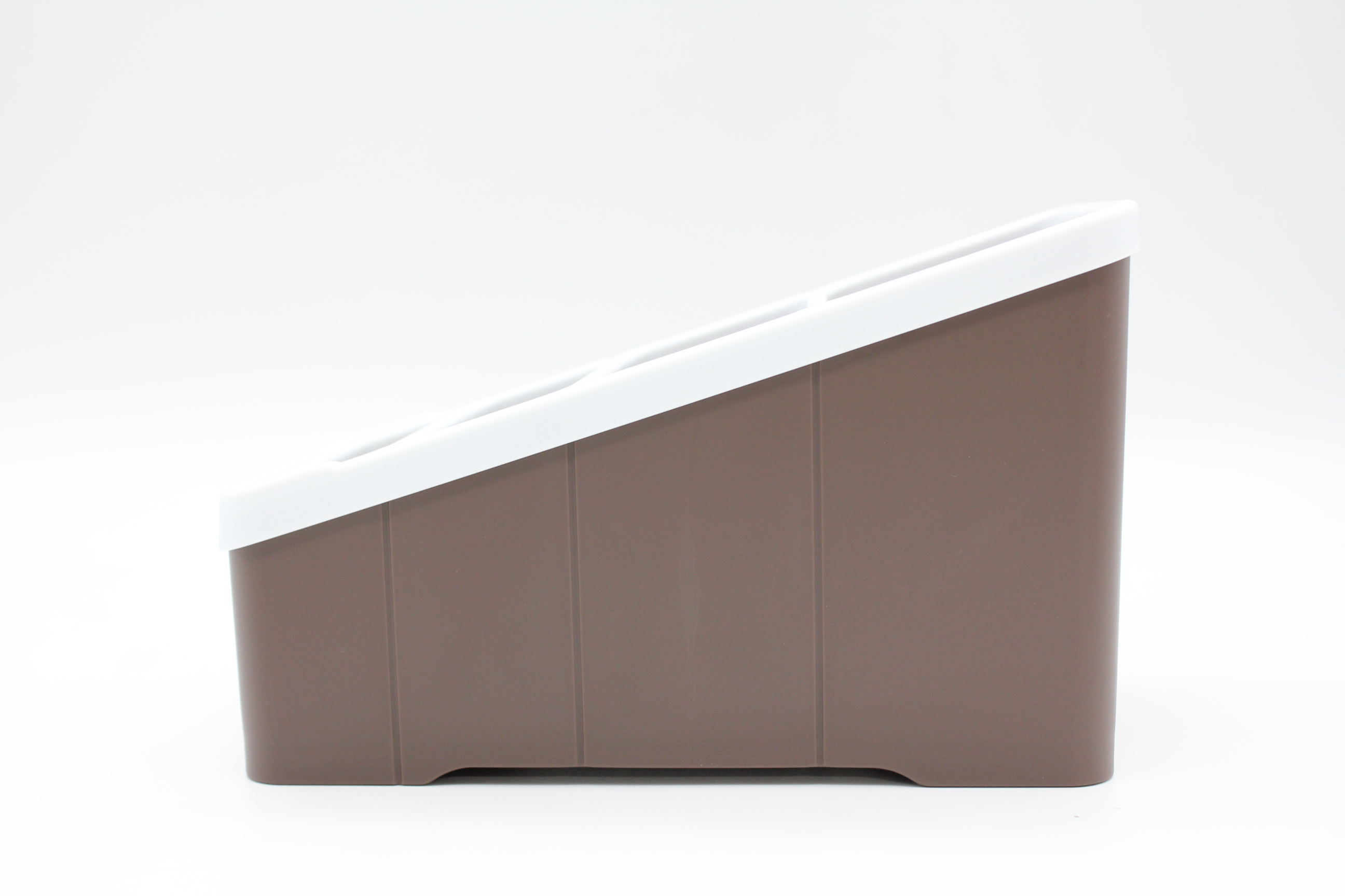 リモコンボックス　スリム　ブラウン