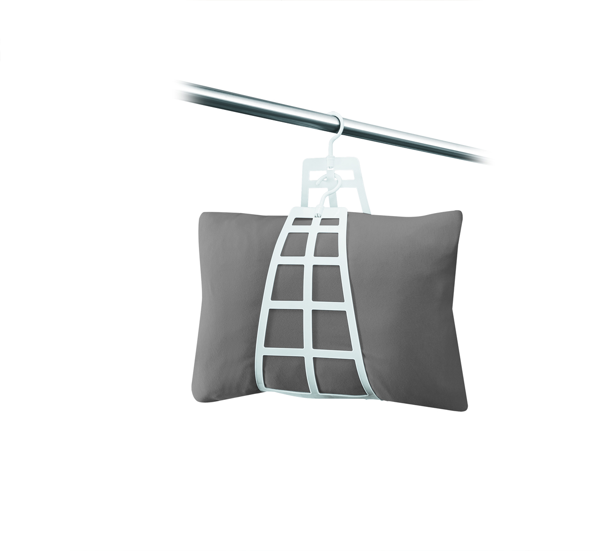 まくら干し　ホワイト