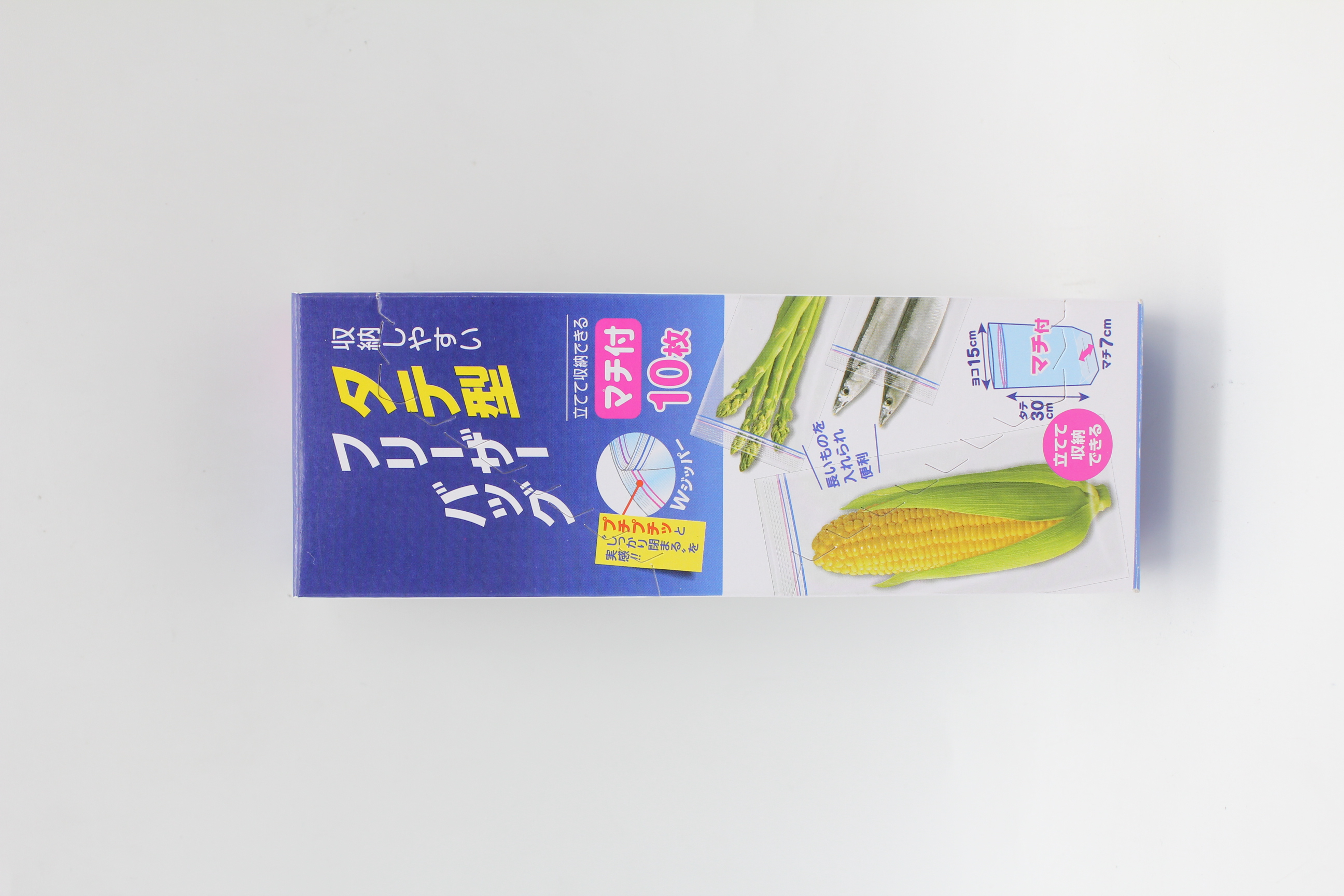 縦型マチ付フリーザーバッグ　10枚