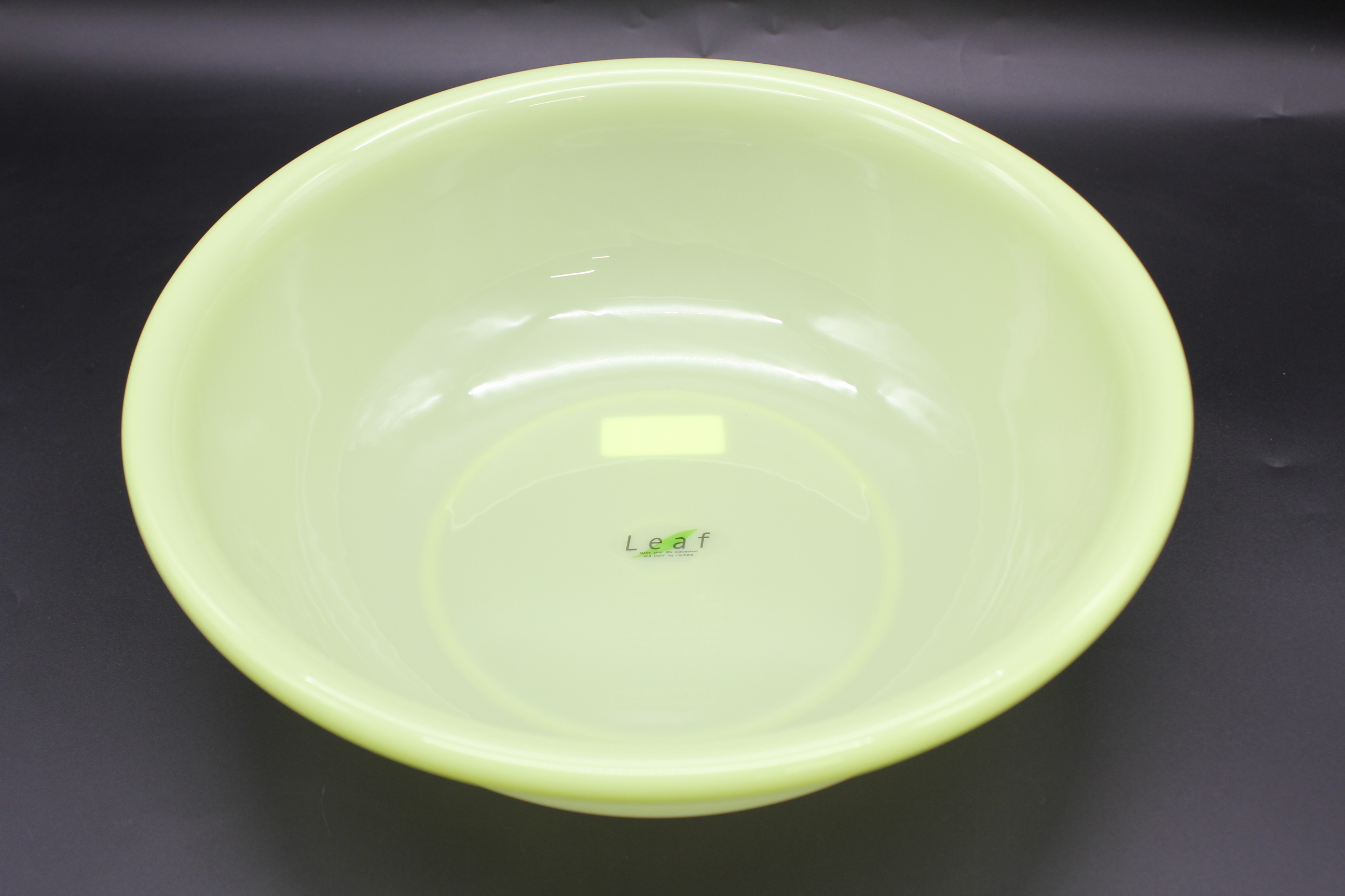 リーフ洗面器 グリーン