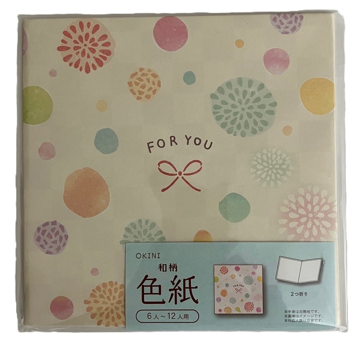 ミニ色紙 二つ折り いろまる