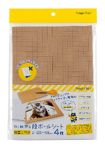 折り曲げ防止用 段ﾎﾞｰﾙｼｰﾄ4枚入