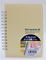 ﾀﾞﾌﾞﾙﾘﾝｸﾞﾉｰﾄ　Ａ６　ドット方眼　80枚