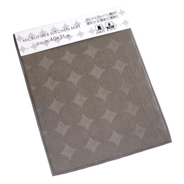 マイクロファイバーキッチンマット
