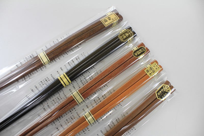 銘木箸　アソート　22.5cm