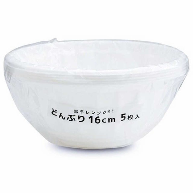 940どんぶり  16cm 5枚