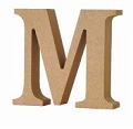アルファベットレター　Ｍ